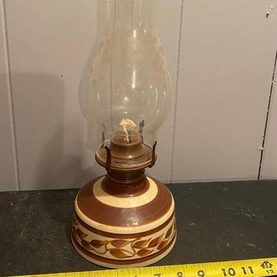 Vintage Lamplight Farms Oil Lamp