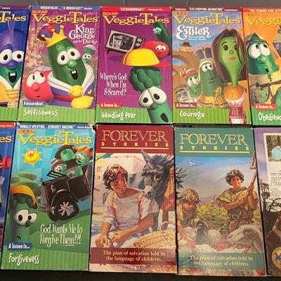 Veggie Tales VHS Tapes