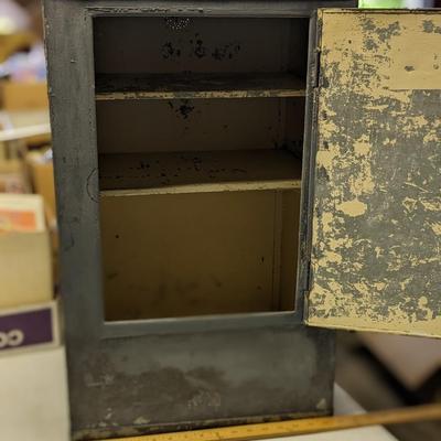 Vintage Tin Bread Cabinet, Pie Safe