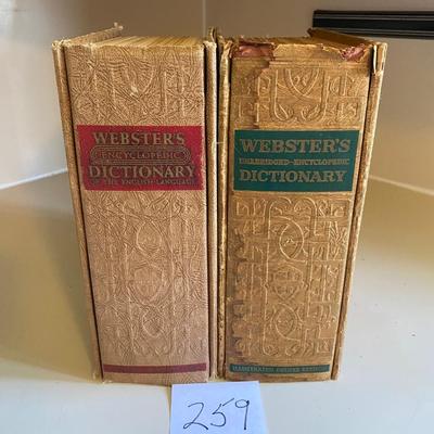 1957 Webster Dictionaries