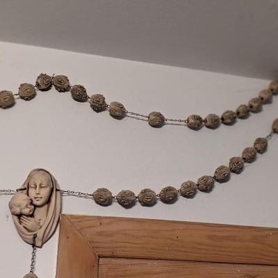Alabaster Wall Rosary