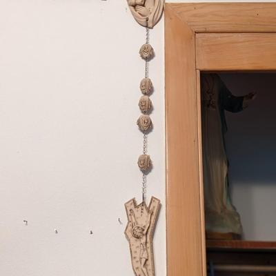 Alabaster Wall Rosary