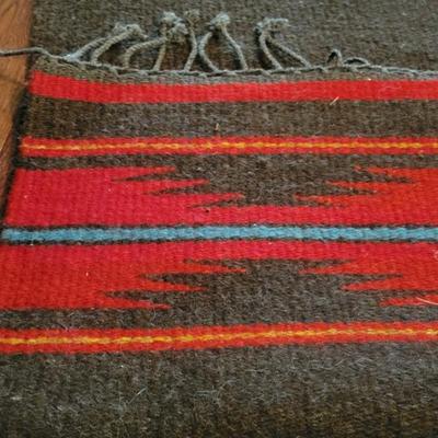 Red and Grey Navajo Style Rug (GR-DW)