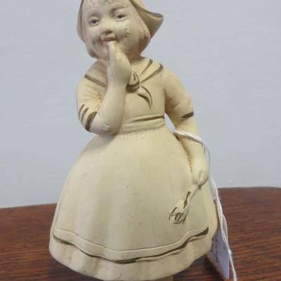 Dutch Boy and Girl Standing Figurines