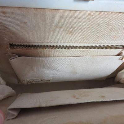 Cream Needlepoint Purse - Jordan Marsh