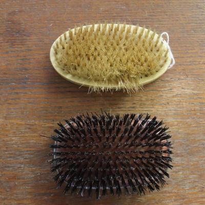 Celluloid Brush and Silver Brush