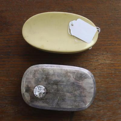 Celluloid Brush and Silver Brush