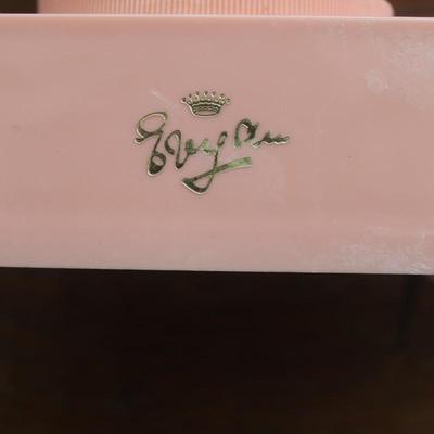 2 Pink Square Powder Boxes