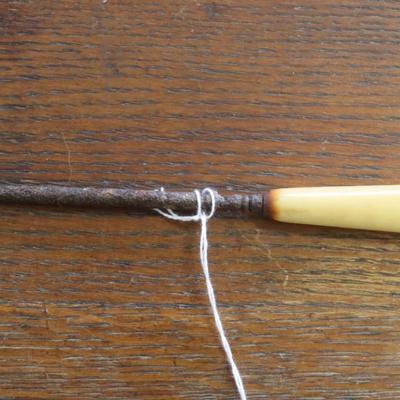 Celluloid Shoe Buttoner - France