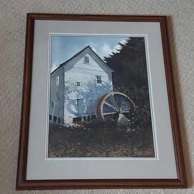 Old Mill Watercolor (O-BBL)
