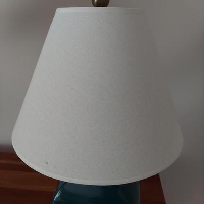 Green Ceramic Lamps (O-BBL)