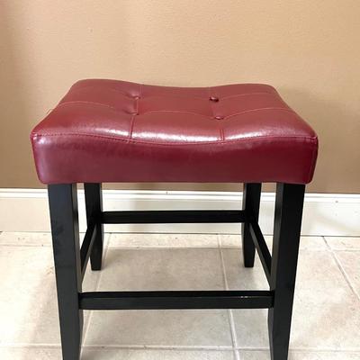Maroon Bar Stool Set