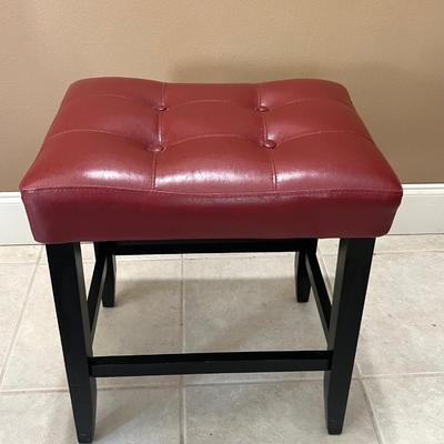 Maroon Bar Stool Set