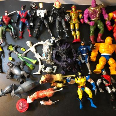 Action Figures & Other Misc. Pieces -Lot 156