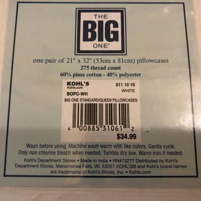 Metal Towel Rack & New Kohl Twin Sheets w/ Pillow Cases -Lot 157