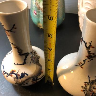 Three Vases & Tall Pitcher -Lot 158