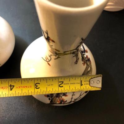 Three Vases & Tall Pitcher -Lot 158
