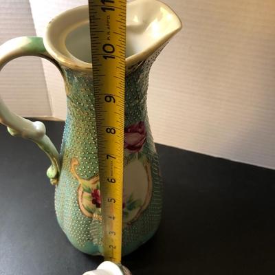 Three Vases & Tall Pitcher -Lot 158