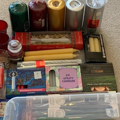 Huge Candle Lot - Cape Cod & More