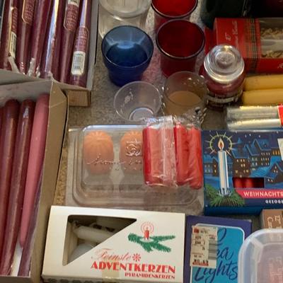 Huge Candle Lot - Cape Cod & More