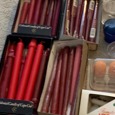 Huge Candle Lot - Cape Cod & More