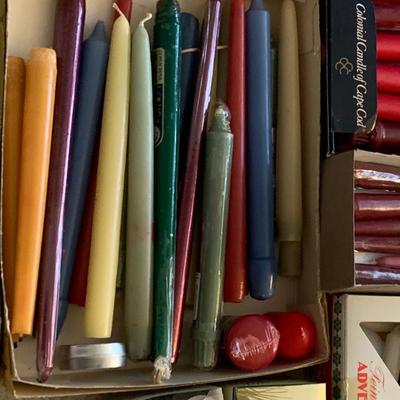 Huge Candle Lot - Cape Cod & More
