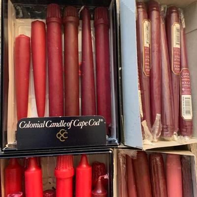 Huge Candle Lot - Cape Cod & More
