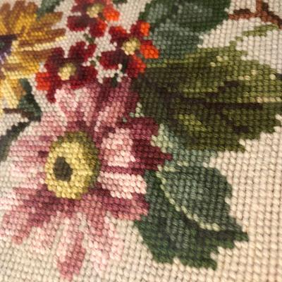 Vintage Cross Stitch/Needle Point Wall Decor -Lot 162