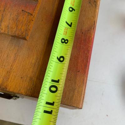 Vintage Wood Shoe Shine Box