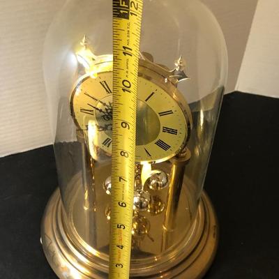 Wilton Plate & Stand and Bulova Clock (untested) -Lot 163