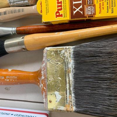 Huge Painting Supplies Lot Rollers Brushes More
