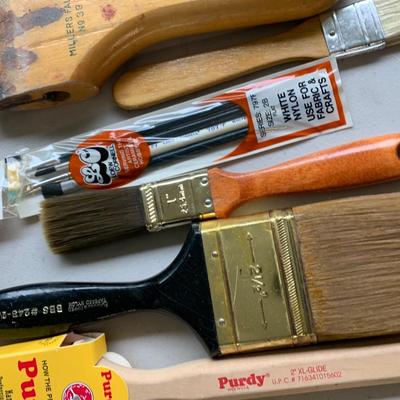 Huge Painting Supplies Lot Rollers Brushes More