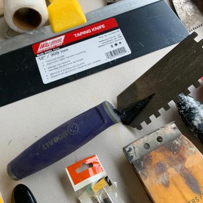 Huge Painting Supplies Lot Rollers Brushes More