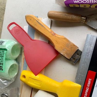 Huge Painting Supplies Lot Rollers Brushes More