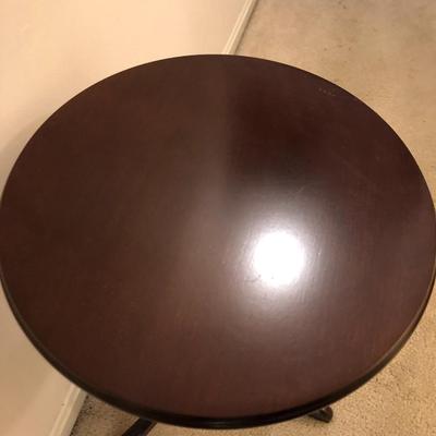 15â€ Round Top Bombay Co. Tripod Side Table -Lot 165