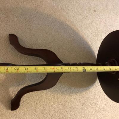 15â€ Round Top Bombay Co. Tripod Side Table -Lot 165