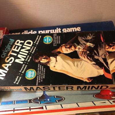 Vintage Board Games, Cards, Dice -Lot 167