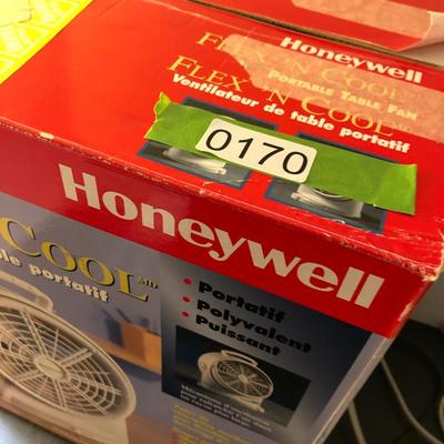 Honeywell Flex â€˜N Cool & 1500W Ceramic Heater (Tested) -Lot 170