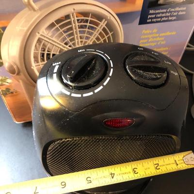 Honeywell Flex â€˜N Cool & 1500W Ceramic Heater (Tested) -Lot 170