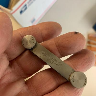 Vintage Tool Lot Starrett & German
