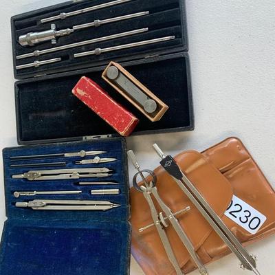 Vintage Tool Lot Starrett & German