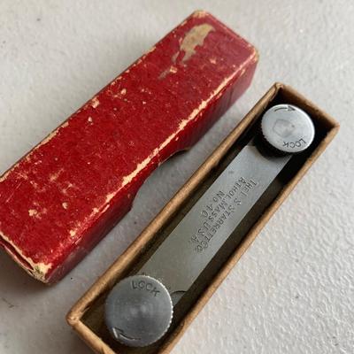 Vintage Tool Lot Starrett & German