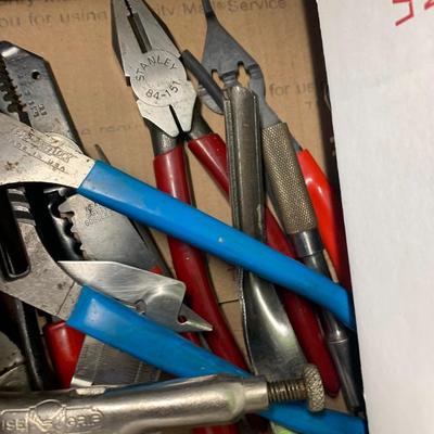 Tool Lot Plyers ViceGrips Tap Die Staples More
