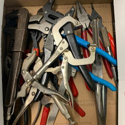 Tool Lot Plyers ViceGrips Tap Die Staples More
