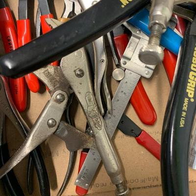 Tool Lot Plyers ViceGrips Tap Die Staples More