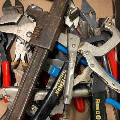 Tool Lot Plyers ViceGrips Tap Die Staples More