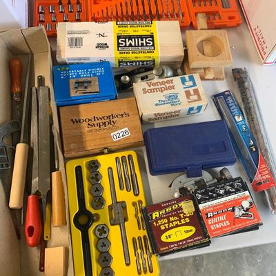 Woodworkers Tool & Supplies Lot