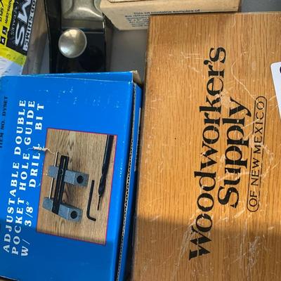 Woodworkers Tool & Supplies Lot