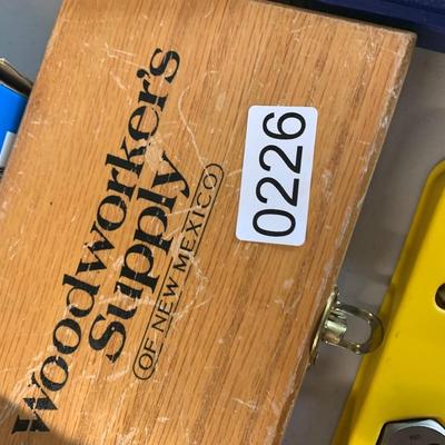 Woodworkers Tool & Supplies Lot
