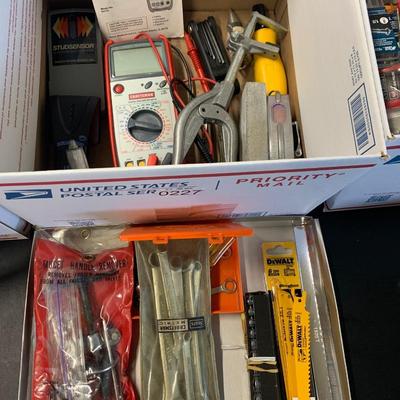 Misc Tool Lot Stud Finder MultiMeter & Much More